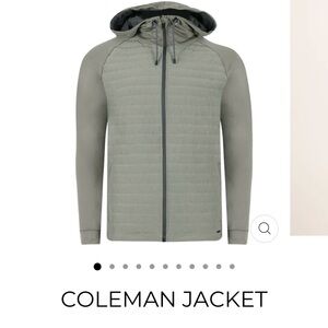 Swannies Coleman Men's Performance Jacket in Olive